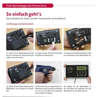 OLYMPIA Protect 9061 Drahtloses GSM Alarmanlagen-Set mit 4 Tür-/Fensterkontakten und Bewegungsmelder OLYMPIA Protect 9061 Drahtloses GSM Alarmanlagen-Set mit 4 Tür-/Fensterkontakten und Bewegungsmelder