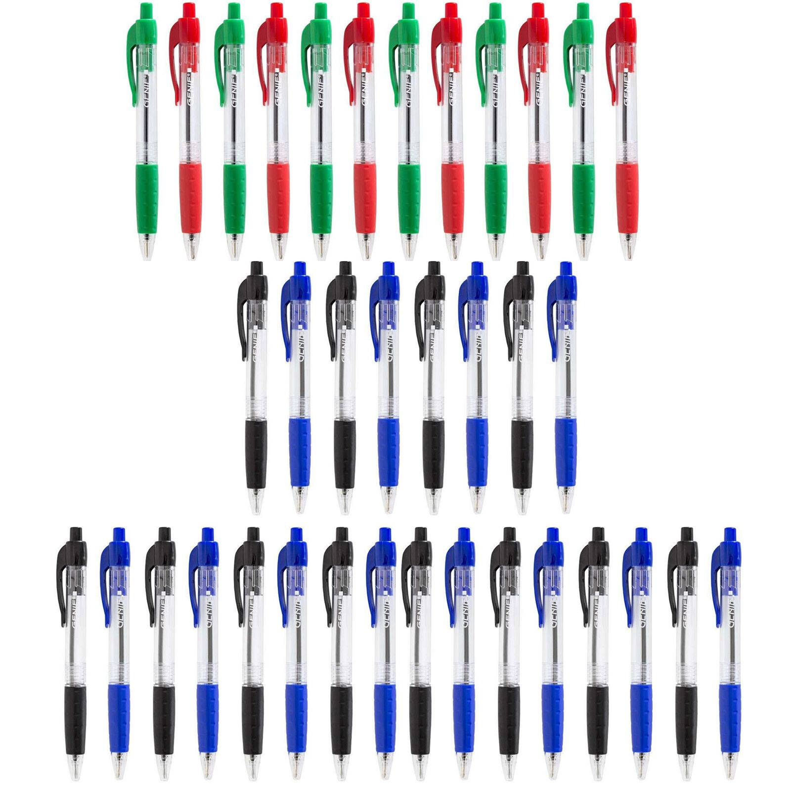 36x GENIE Druckkugelschreiber Kugelschreiber Kulis Stift Schreiber
