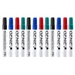 12 Stück GENIE Permanent Marker Set Permanentmarker wasserfest M Rund 4 Farben 12 Stück GENIE Permanent Marker Set Permanentmarker wasserfest M Rund 4 Farben