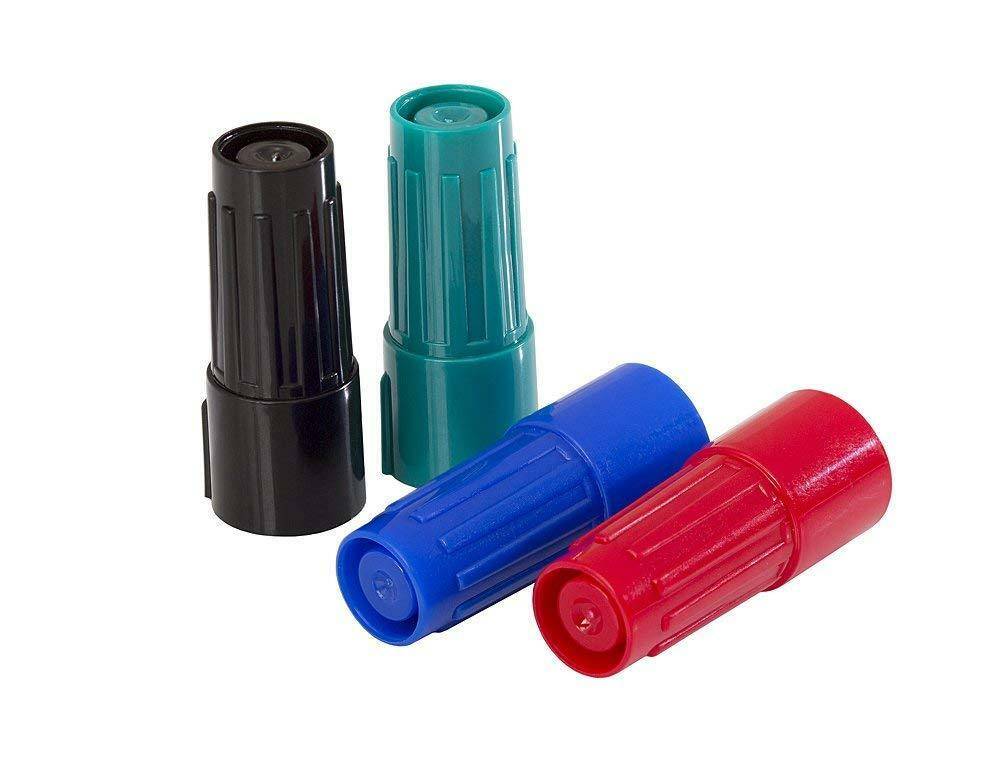 12 Stück GENIE Permanent Marker Set Permanentmarker wasserfest M Rund 4 Farben