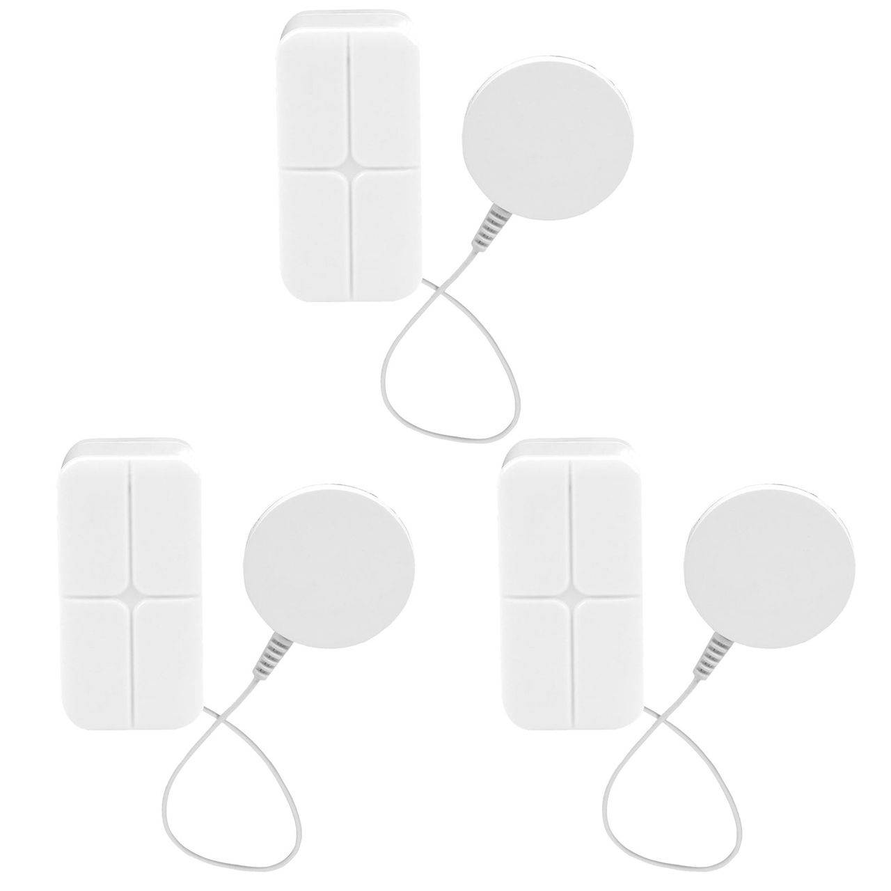 OLYMPIA Glasbruchmelder für alle Alarmanlagen der Protect ProHome Serie 60xx 87xx 90xx 3er Set