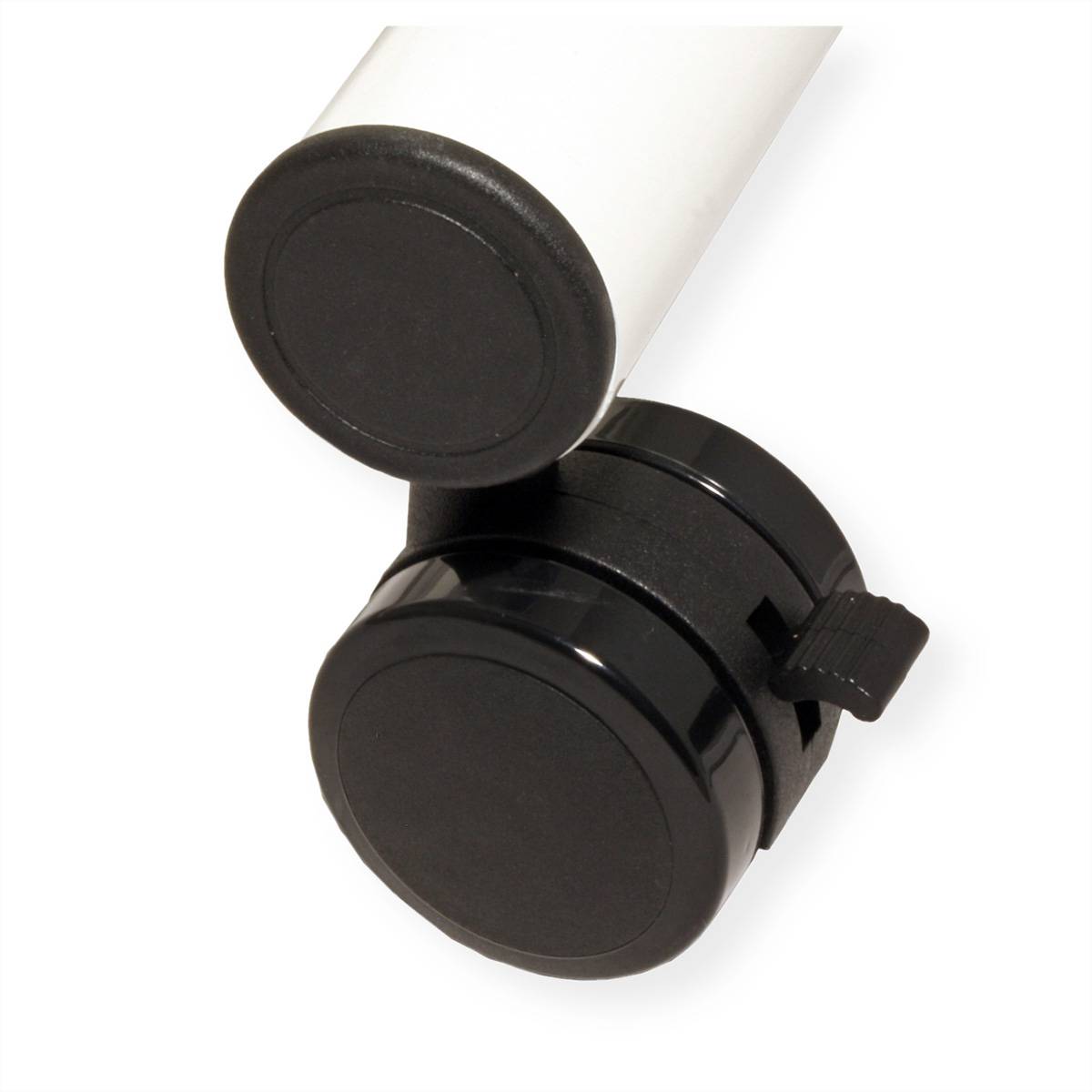 ROLINE Gasfeder-Beistelltisch, höhenverstellbar, weiß