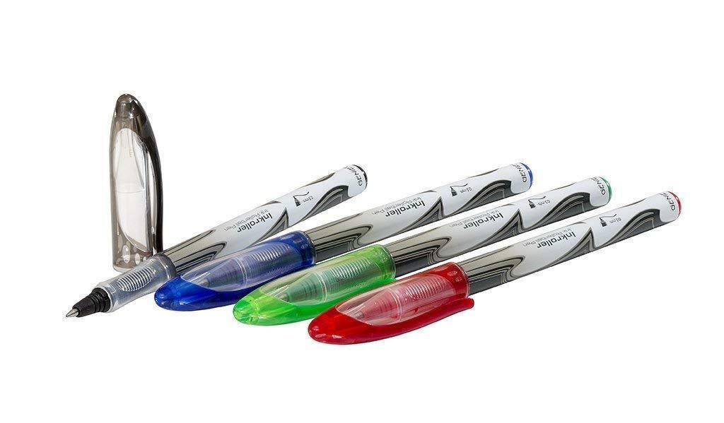 24 Stück GENIE Tintenschreiber Tintenroller Stift Kulis Schreiber Kugelschreiber