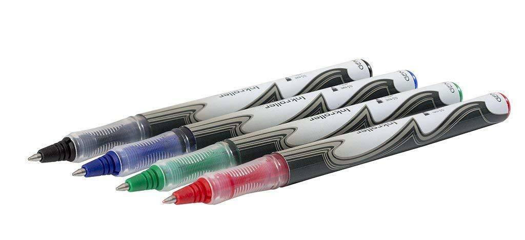 24 Stück GENIE Tintenschreiber Tintenroller Stift Kulis Schreiber Kugelschreiber