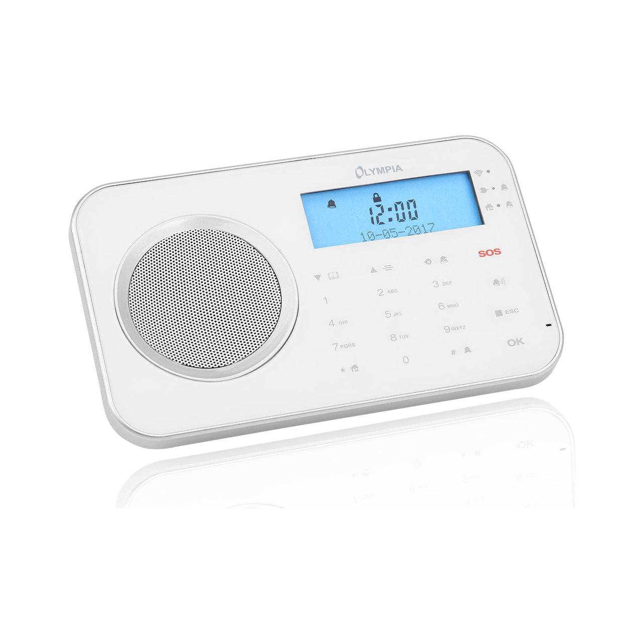 OLYMPIA Prohome 8700 Funk Haus Alarmanlage mit WLAN/GSM und Smart Home Funktionen