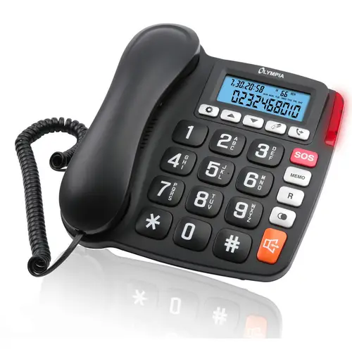 Olympia Senioren Großtastentelefon Große SOS und Freisprechtasten Olympia Senioren Großtastentelefon Große SOS und Freisprechtasten