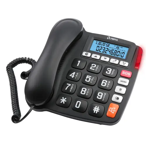 Olympia Senioren Großtastentelefon Große SOS und Freisprechtasten Olympia Senioren Großtastentelefon Große SOS und Freisprechtasten