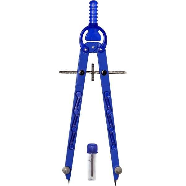 Geometriezirkel dunkelblau