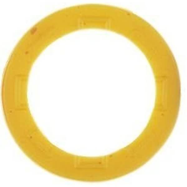 Schlüsselkennringe Kunststoff VE=100 Stück gelb