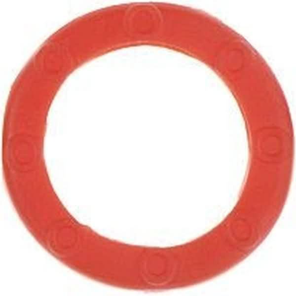 Schlüsselkennringe Kunststoff VE=100 Stück orange