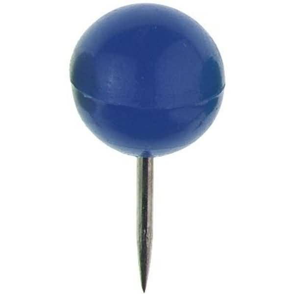 Landkartennadeln 10mm VE=20 Stück dunkelblau