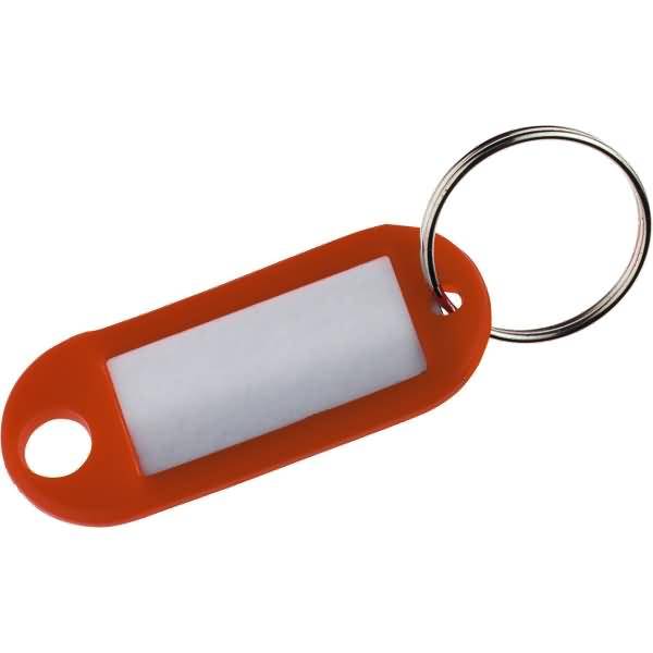 Schlüsselanhänger VE=100 Stück orange