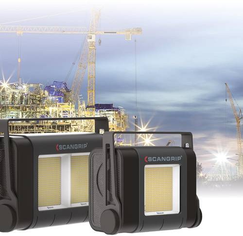 SCANGRIP A/S LED-Strahler SITE LIGHT 80 630 W 20000-80000 lm 10m H07RN-F 3x1,5mm² 03.5269