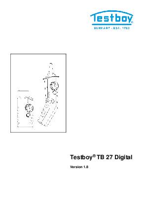 Leitungssucherset Testboy 27 Digital z.Auffinden v.Leitungen TESTBOY