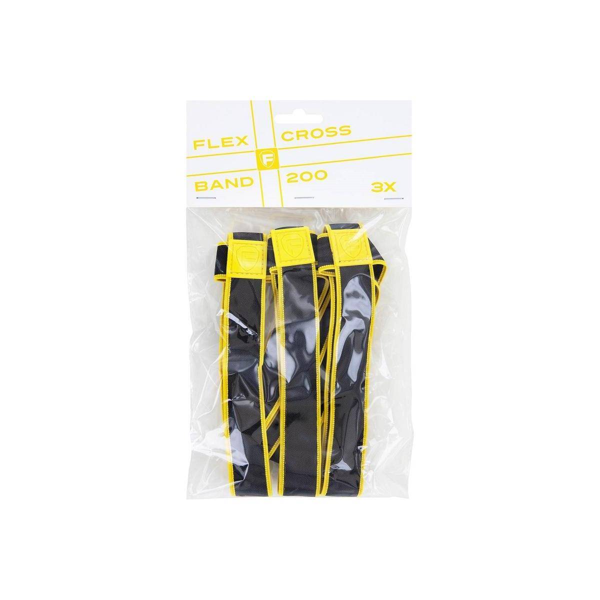 FLEX_YELLOW_MULTIPACK - Flex Cross Band gelb - Größe M (3 Stück)