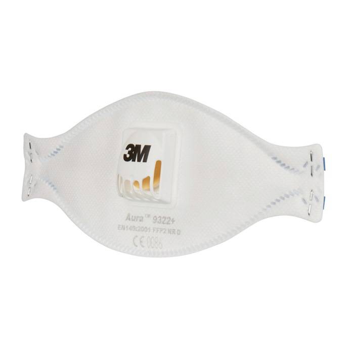 Atemschutzmaske 9322+ FFP2N RD m.Ausatemventil 3M