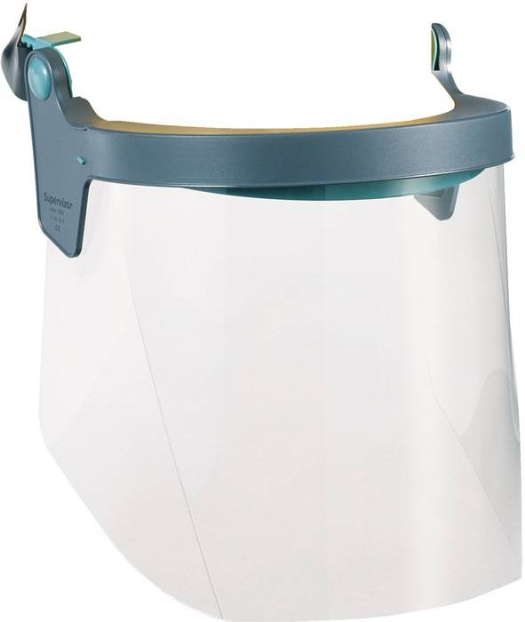 Gesichtsschutzschirm Supervisor SA66 EN166 1 F3 Alu./AC HONEYWELL