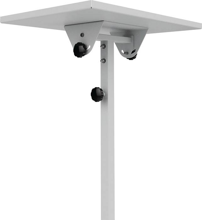 Materialständer Ladefl.L410xB610mm H.994-1344mm grau Ablage neigbar b.360Grad