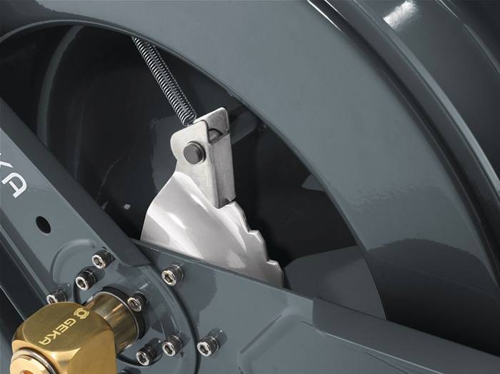 Schlauchaufroller PA30 Anschl.-Gew.33,25mm G 1 AG Zoll pulv.STA GEKA