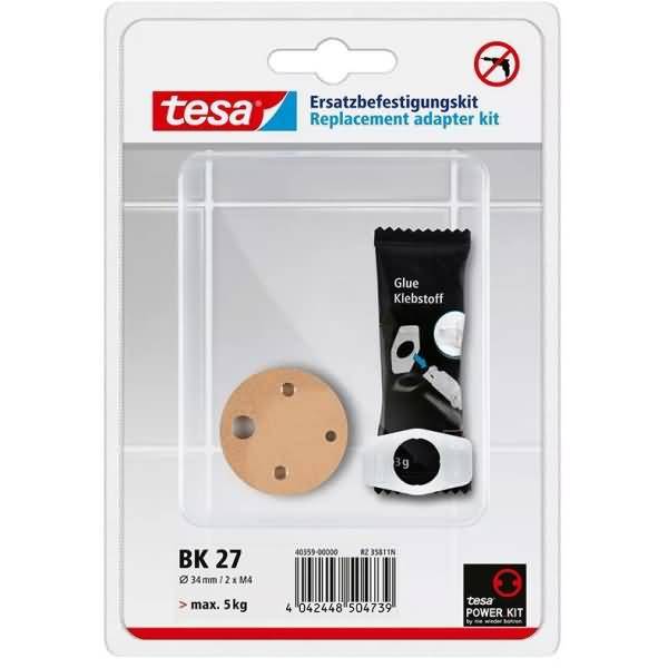 Ersatzadapter-Satz BK 27 Adapter+Klebstoff+Andrückhilfe
