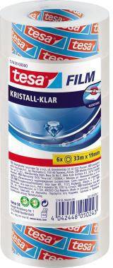 tesa Klebefilm Kristall-Klar 57418-00000 19mmx33m 6St.