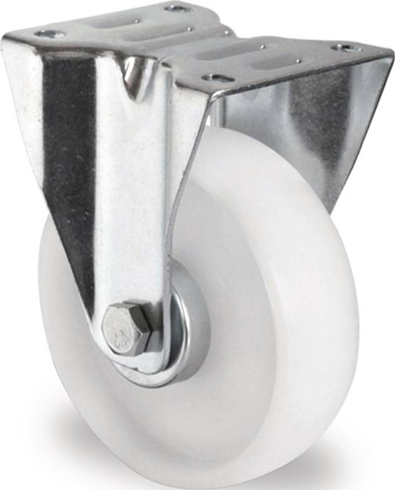 Bockrolle D.150mm Trgf.300kg PA Platte L135xB110mm PROMAT