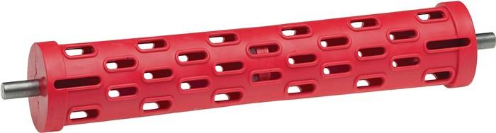 Noppenwaschrolle f.Fliesenwaschboy Speedy m.Metallachse rot KRONEN-HANSA