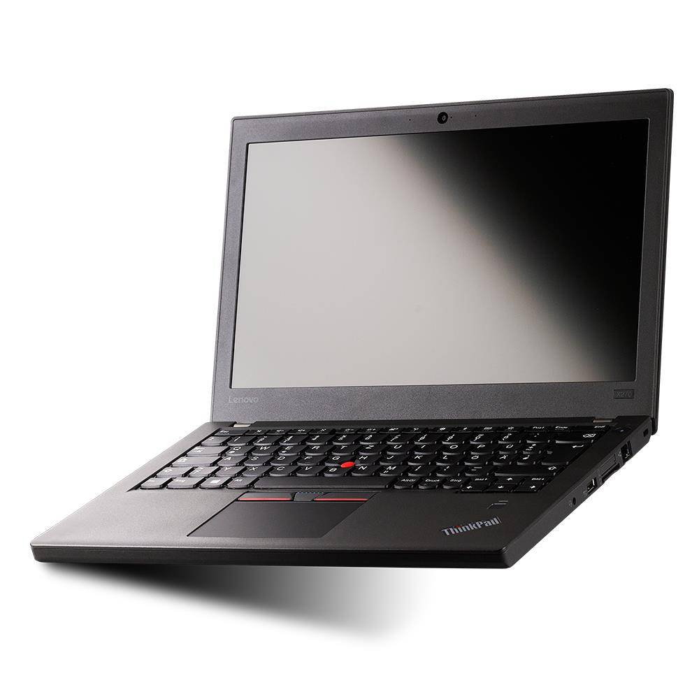 Lenovo ThinkPad X270 (B-Ware) 31,8cm (12,5") Ultrabook (i5 6300U, 8GB, 256GB SSD NVMe, CAM) W10, OHNE Akku