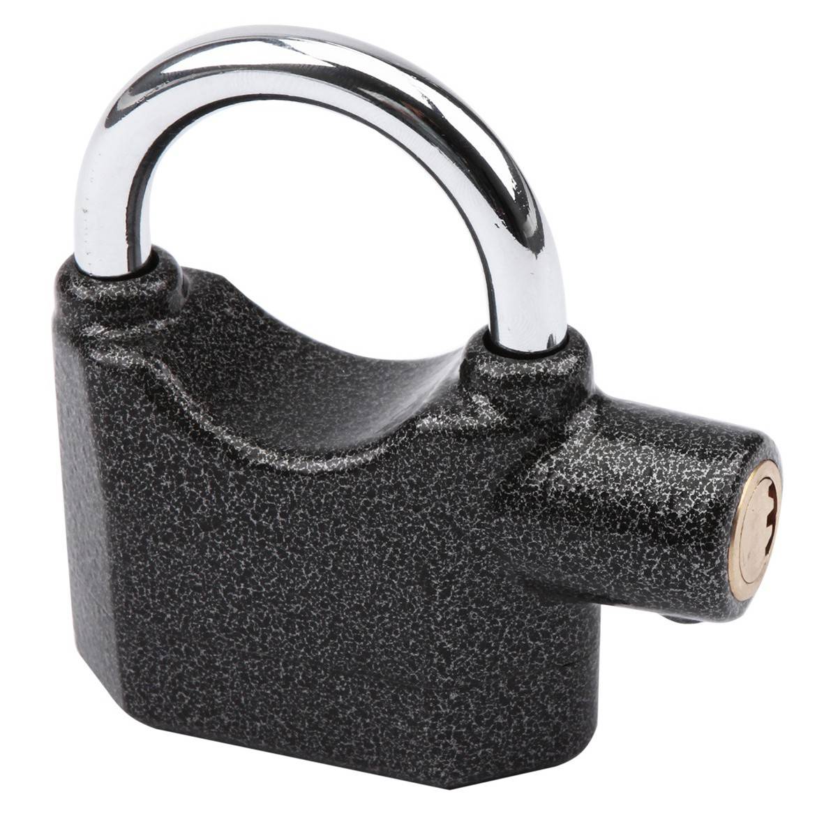 OLYMPIA S 100 Vorhängeschloss mit Alarmfunktion und Erschütterungssensor, 100 dB