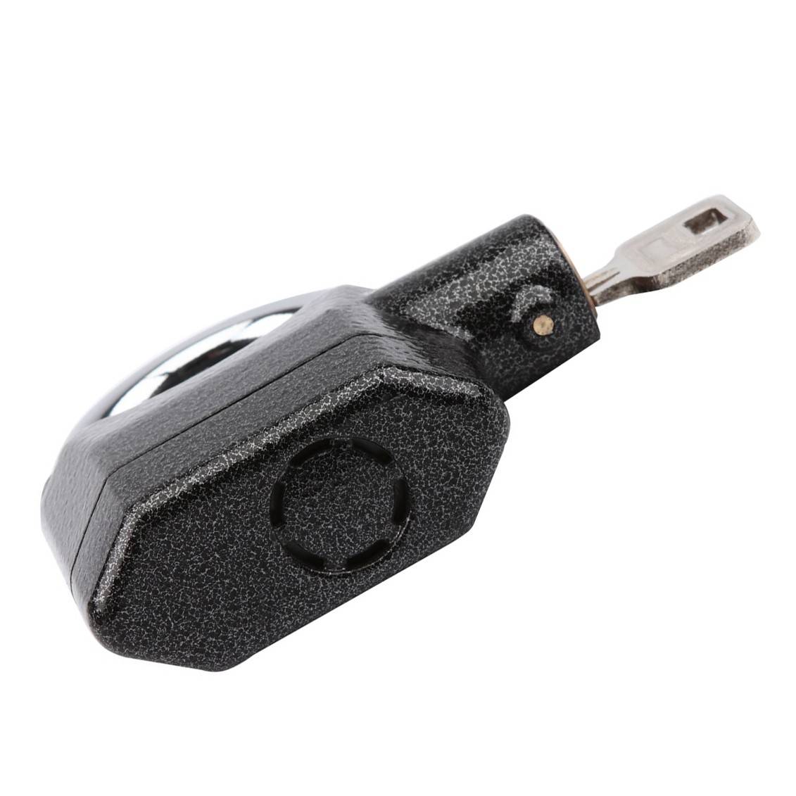 OLYMPIA S 100 Vorhängeschloss mit Alarmfunktion und Erschütterungssensor, 100 dB