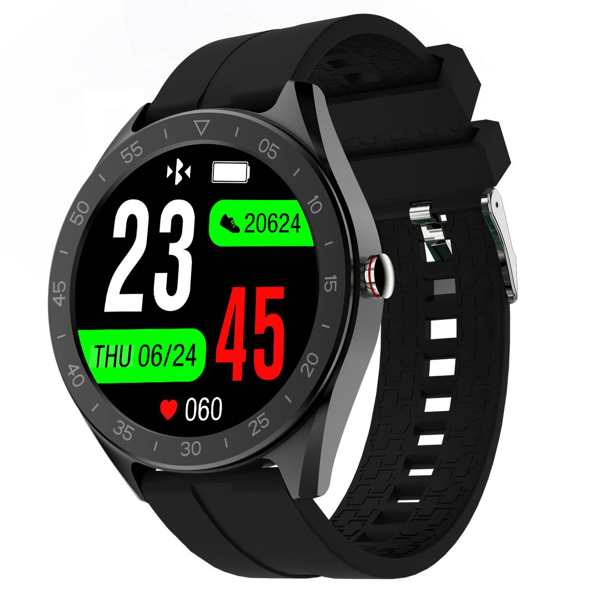 Lenovo R1 Smartwatch mit Herzfrequenzmonitor