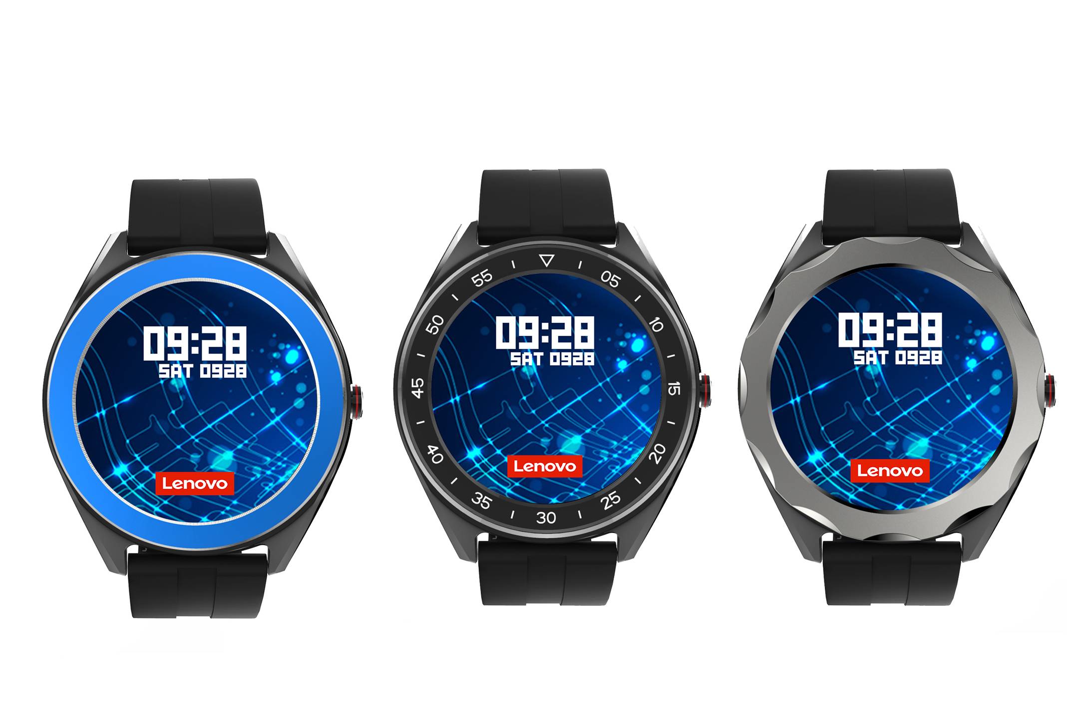Lenovo R1 Smartwatch mit Herzfrequenzmonitor