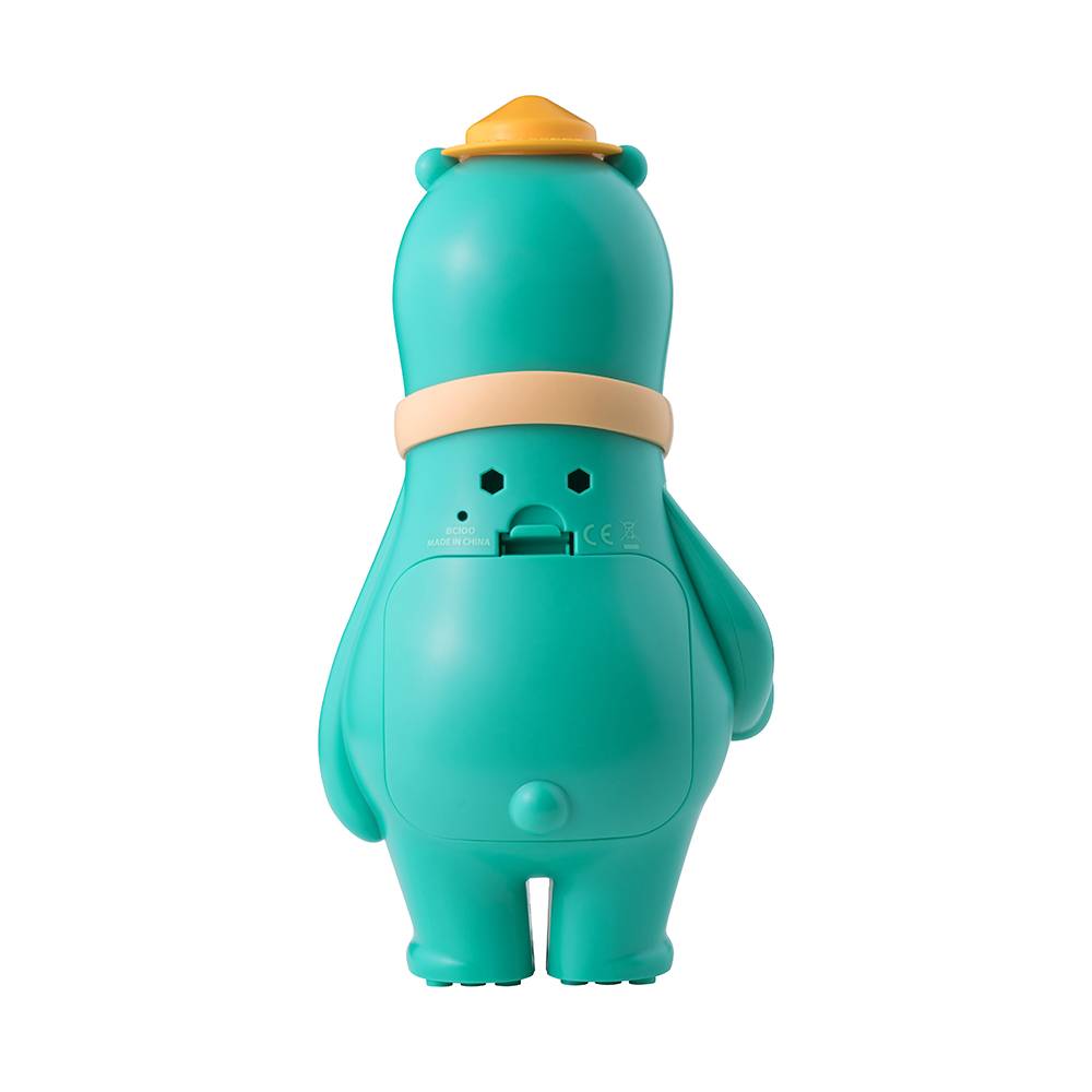 Oregon Scientific BC 100 grün Kinder Bären-Uhr mit Temperaturanzeige