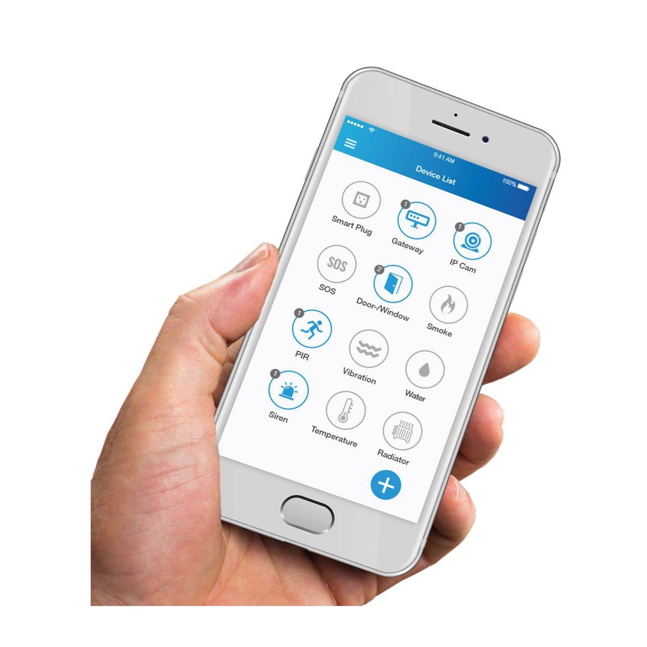 OLYMPIA ProHome 8791 Funk-Alarmanlagen System mit WLAN/GSM und Smart Home Funktionen