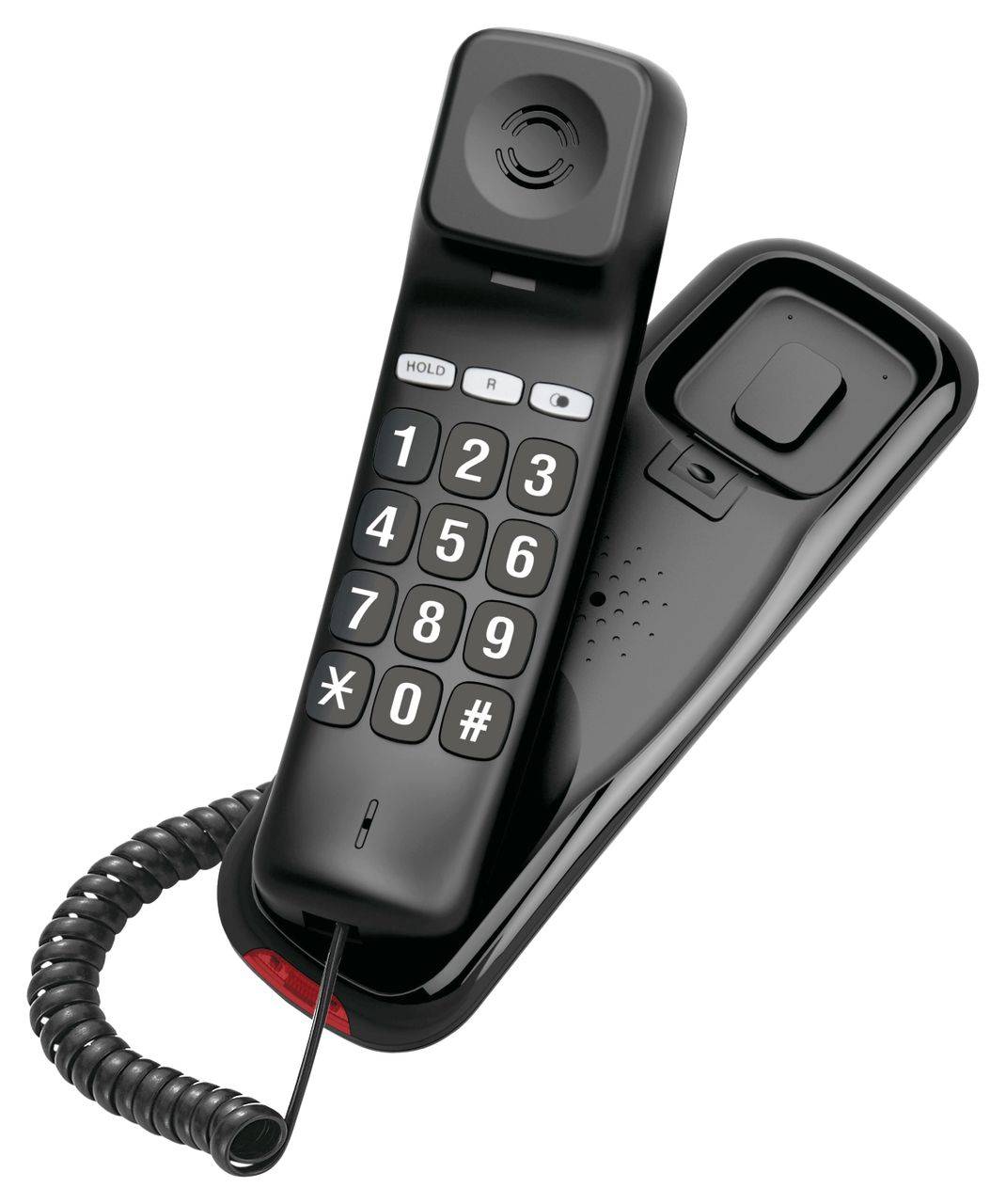 Olympia Senioren Großtastentelefon Extragroße Wahltasten LCD Wandmontage geeignet