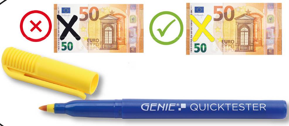 CB700 Plus Geldkassette mit beigelegtem Geldprüfstift