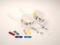 Zebra - Armband-Clips - grün (Packung mit 275)