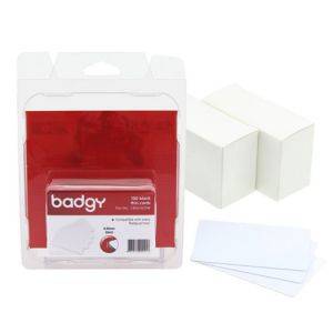 Badgy - Polyvinylchlorid (PVC) - 20 mil - weiß
