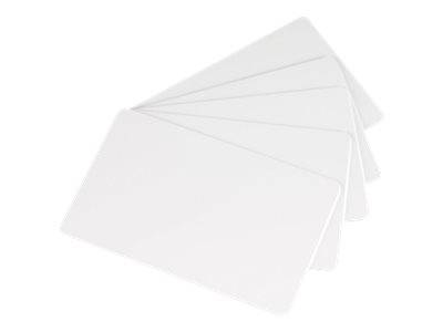 Evolis - Holzfaser - 30 mil - Schwarz/Weiß - CR-80 Card (85.6 x 54 mm)