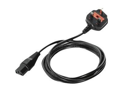 Extreme Networks Stromkabel - IEC 60320 C13 bis BS 1363 (W) - 1.8 m - 90° Stecke