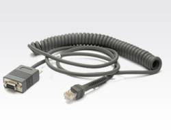 Zebra - Kabel seriell - DB-9 (W) - 2.7 m - gewickelt