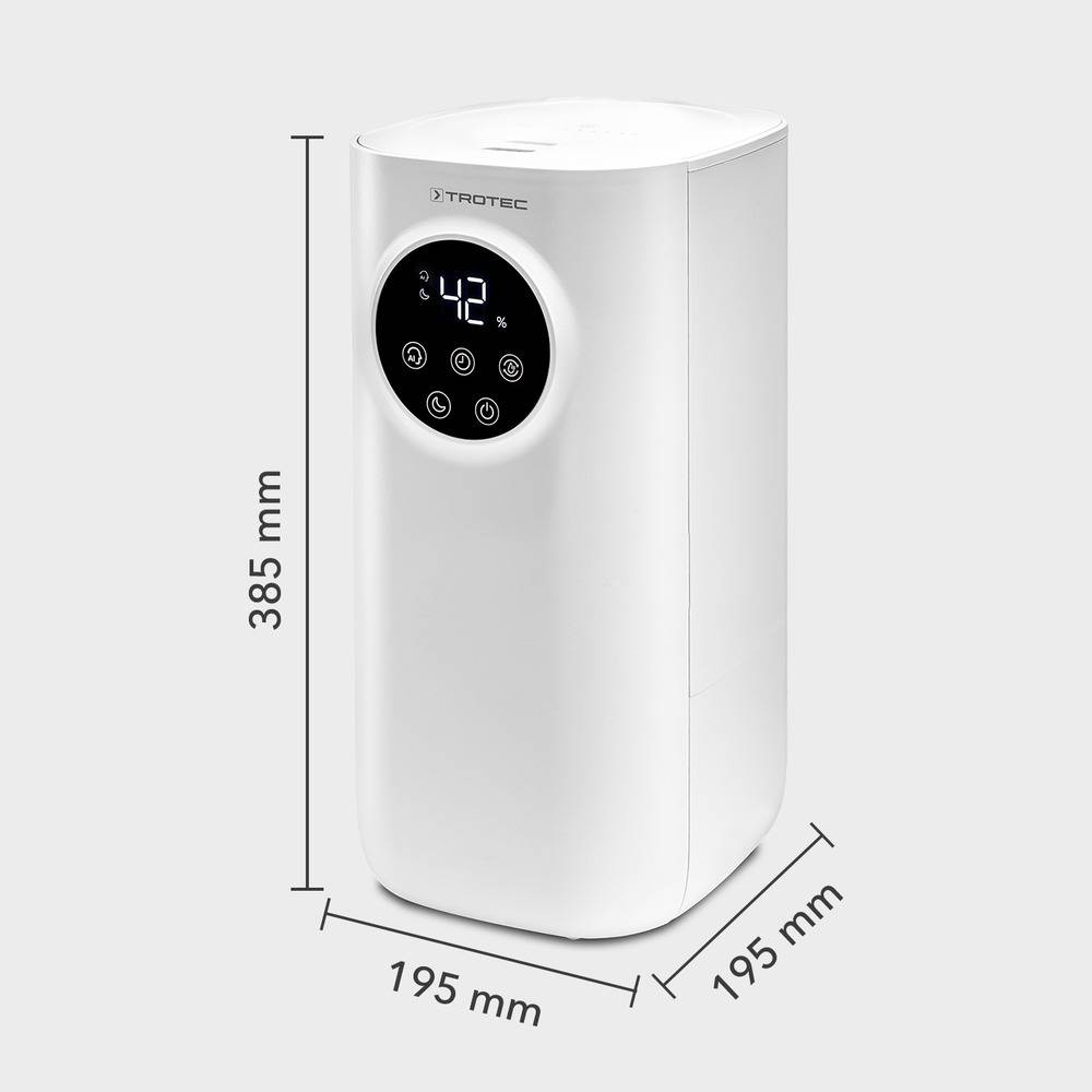 TROTEC Ultraschall-Luftbefeuchter B 7 E Befeuchter Aroma Diffusor