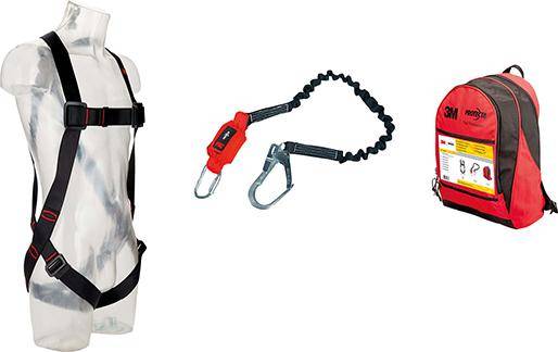 Auffanggurt Komfort PROTECTA,schwarz, Gr.U 3M