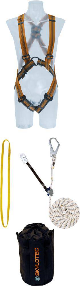 Set Basic Arg 30,Rope BagErgogrip Sk16,Loop 35kN