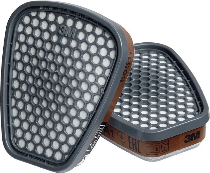 Gasfilter 6051i EN 14387:2004+A1:2008 A1 f.4000370675,-680,-690,-691 3M