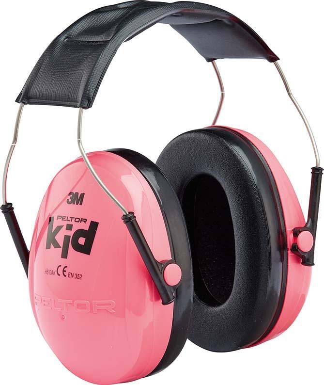 3M™ Kapselgehörschutz Peltor Kid für Kinder, pink