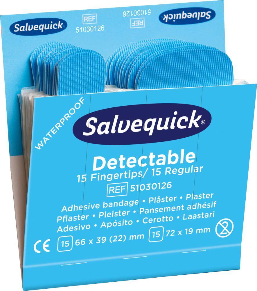 Salvequick Nachf.6x30Pfl.detekt.,fingersp.u.normal