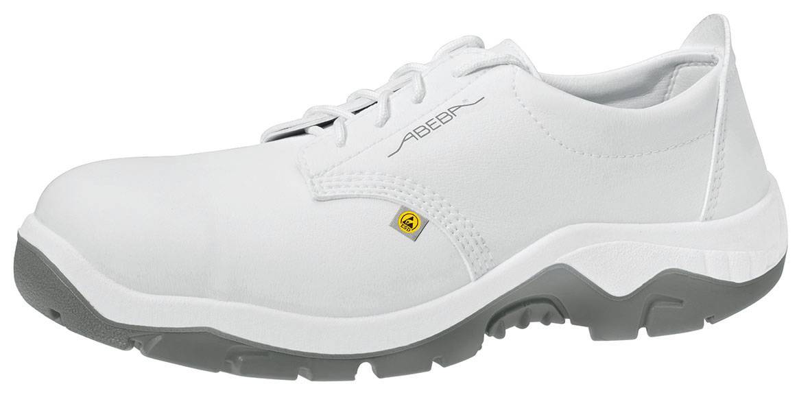 Abeba ESD-Sicherheitsschuhe anatom Halbschuh weiß Gr. 47