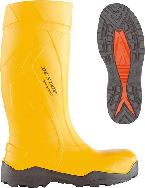 Stiefel Dunlop Purofort+,S5 , Gr.39, gelb