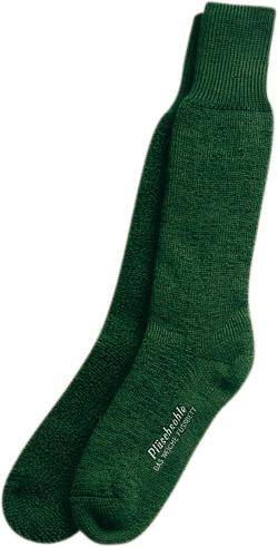 Stiefelsocke,Vollplüsch, Gr. 45-47, grün, FORTIS